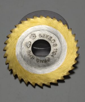 Diskinės frezos metalui 63×3.0 P6M5 (Vidutiniai dantys).